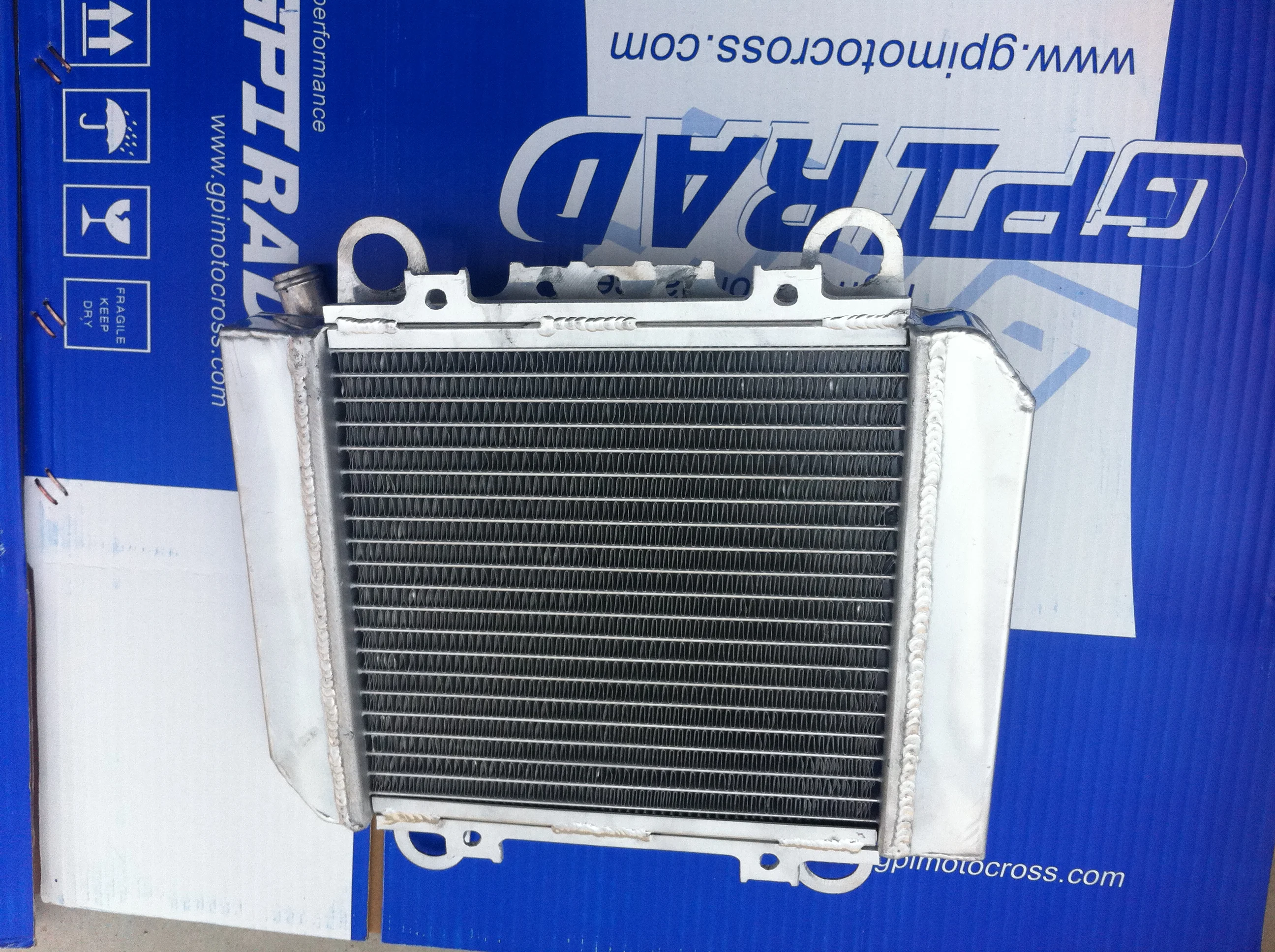 For 1988-2007 Kawasaki Ninja 250R EX250F EX 250 F Aluminum Radiator Cooler Cooling Coolant 1988 1989 1990 1991 1992 1993 1994