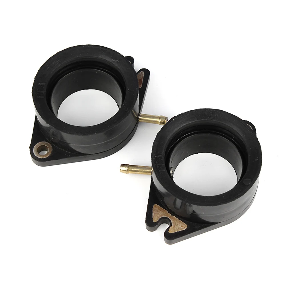 

2Pcs New K&L Motorcycle Carburetor Intake Interface Adapter Joint Boot Set For Yamaha XV750 Virago 750 1988-1997