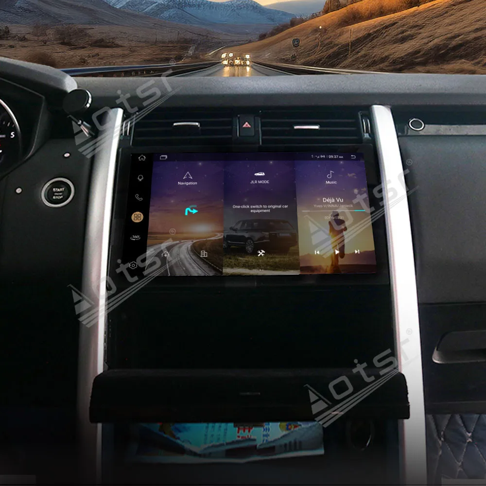 

11,6-дюймовый Qled-экран 1920X1080 для Land Rover Discovery 5 2017-2020, автомобильный Android 13 GPS Carplay Navi, стерео, автомобильное мультимедийное видео