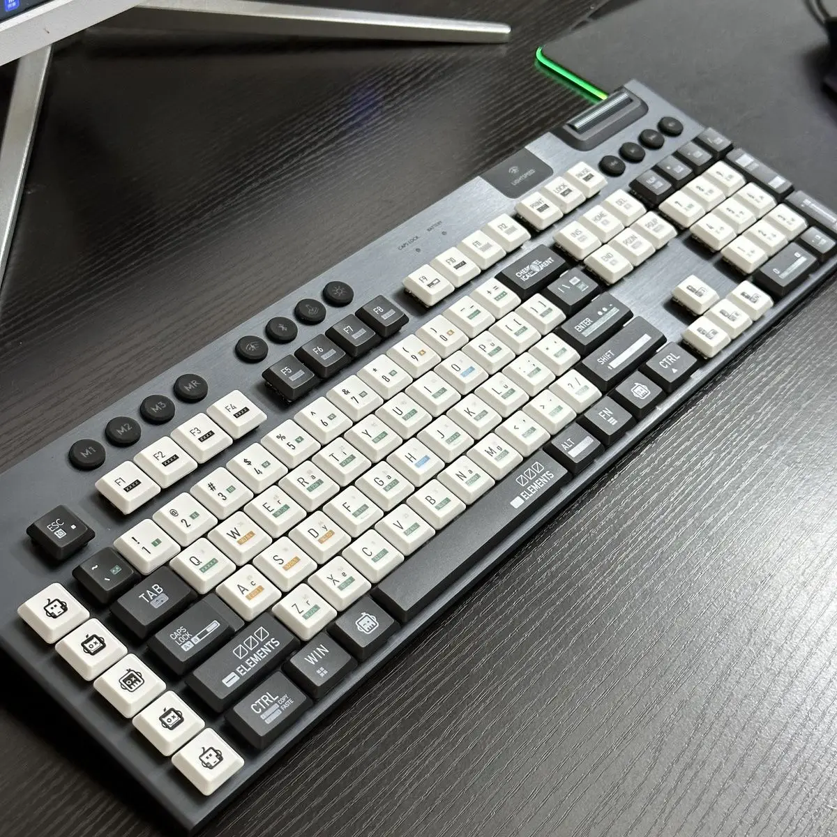 

G913 PBT Keycap G913TKL G915 G813 G815 G915TKL Backlit Office