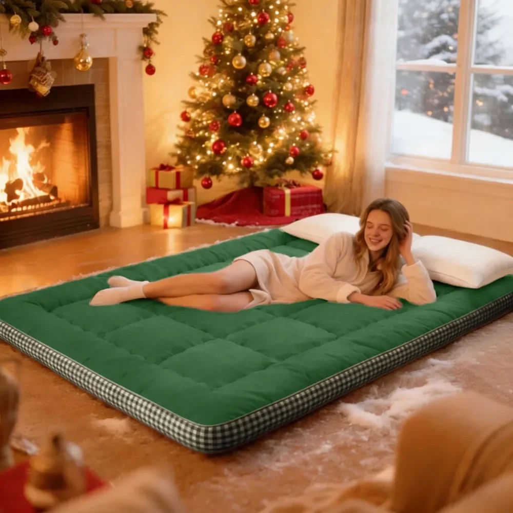 

And Fluffy Floor Mattress Foldable Sofa Mattress, Thickened Tatami Mattress Sleeping Pad, Ideal For Christmas Decorations, Camp
