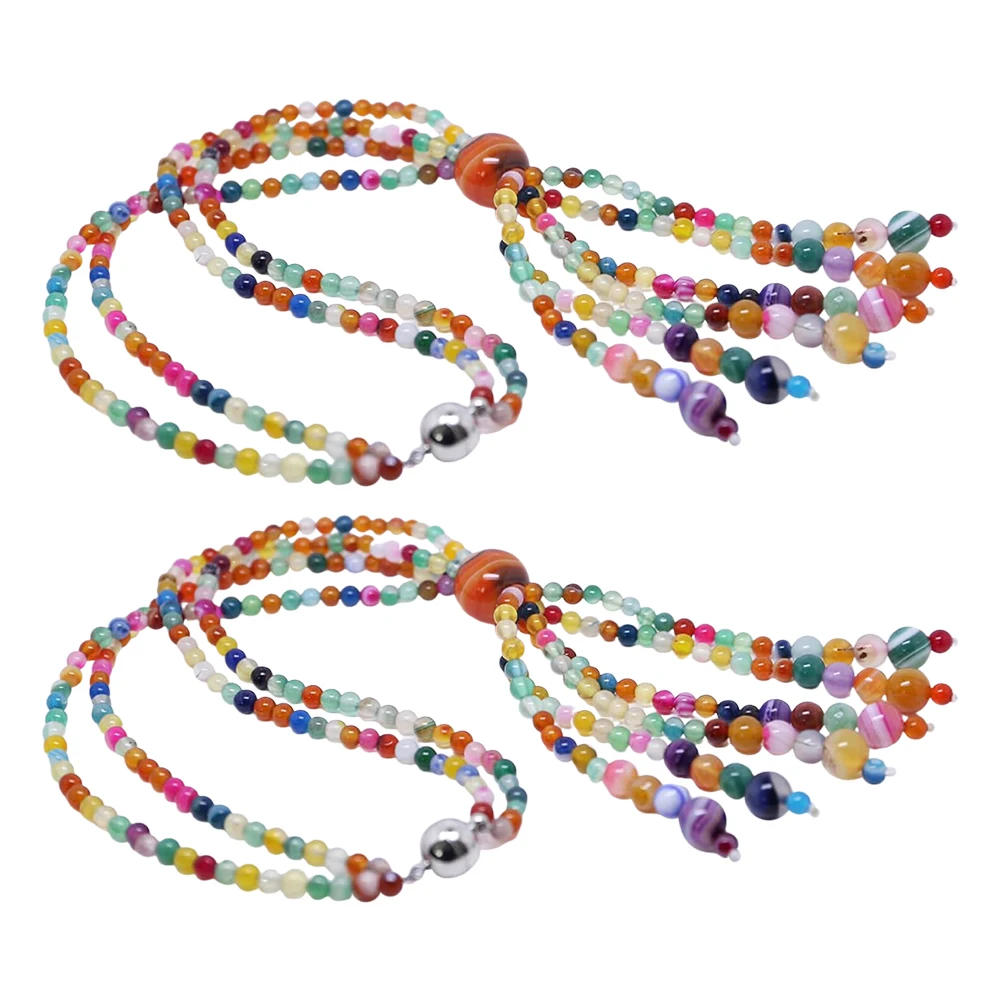 Magnetic Curtain Tiebacks Colorful Curtain Holdbacks Decorative Drapery Curtain Holdbacks for Home Office