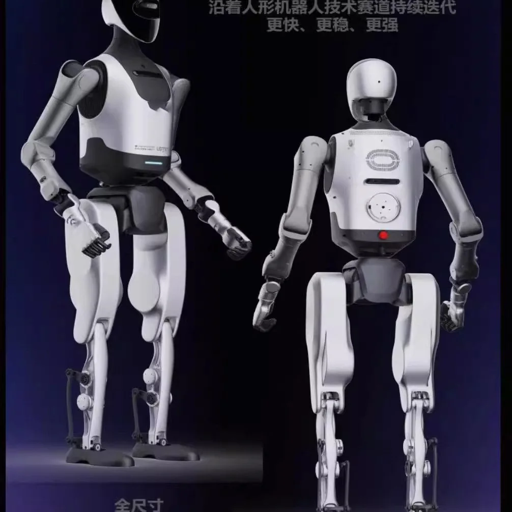 UBTECH Walker Tienkung Humanoid Robot with Android OS for Commercial Advertising Interaction and Voice Explanation Guide