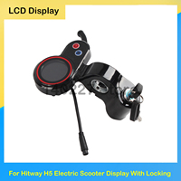 Kickscooter Parts LCD Display For Hitway H5 Electric Scooter Display With Locking Instrument Dashboard Accessories