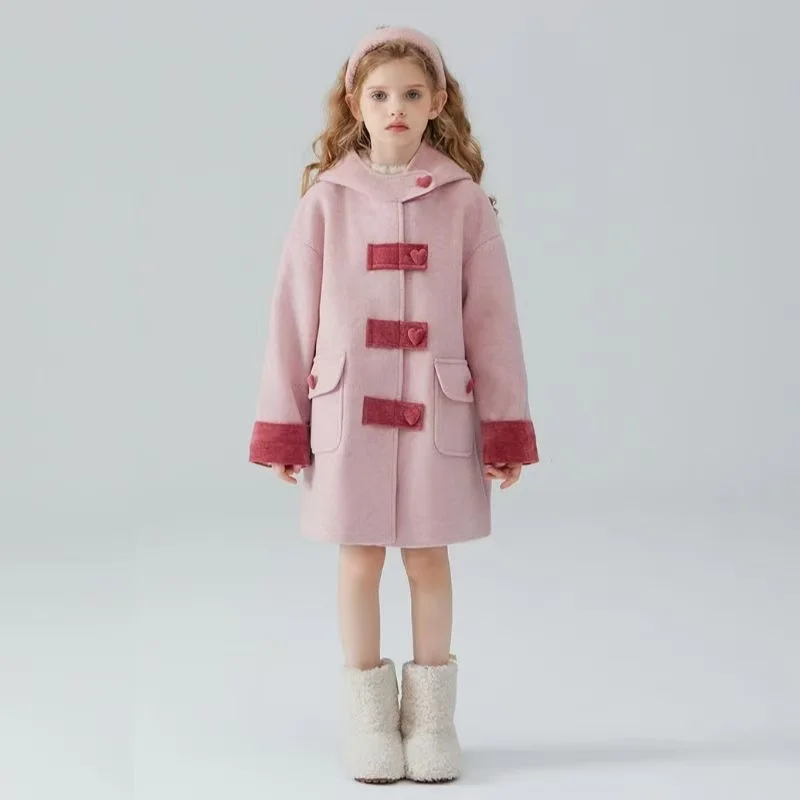 Рисунок 3 - Шерстяное пальто для девочек от 4 до 14 лет