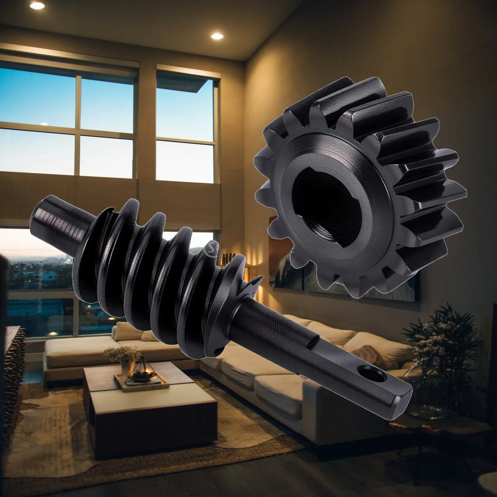 Worm Differential Axle Gear,Repair,Attachment,Assembly,1:30 RC Crawler Car Upgrade,Maintenance,RC Car Crawler Part for SCX30