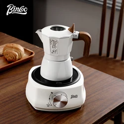 Bincoo electric ceramic stove, Mocha pot, dedicated coffee brewing heating base, universal tea maker, water boiler