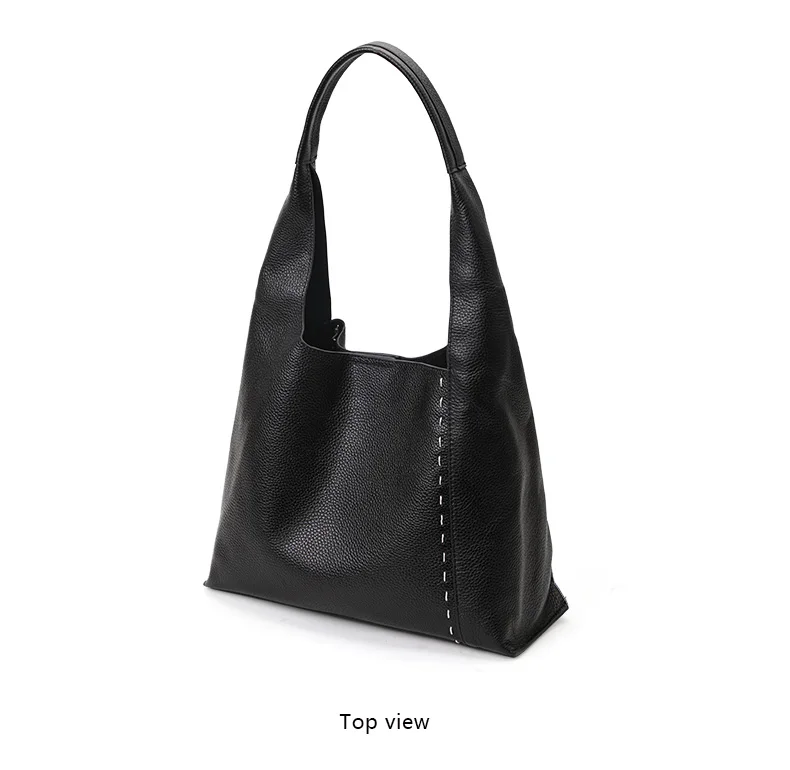 2026 Neuerscheinung Echte Leder-Damenhandtasche, Hochwertiges Nischendesign Weiche Leder-Schultertasche, Modische Vielseitige Unterarmtasche – Detail 10