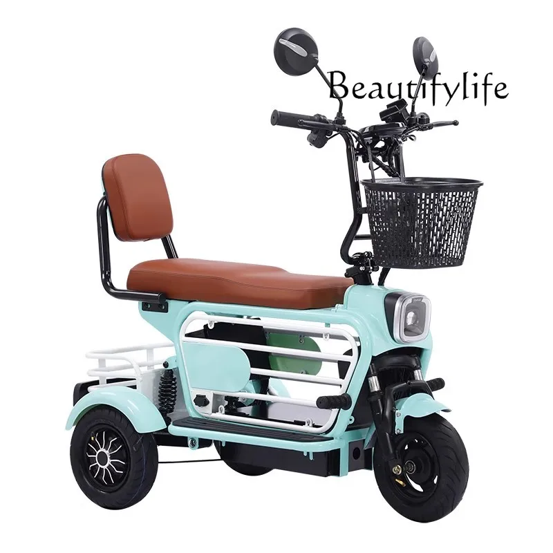 New Electric Driving for commuting Household Small Parent-Child Leisure  Foldable and Portable Battery Car