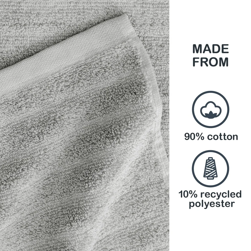 مناشف حمام ذات أداء محكم، عبوة من قطعتين سريعة الجفاف من القطن الناعم الممتص وخفيفة الوزن ومتينة ومقاومة للبهتان وقابلة للغسل في الغسالة #6