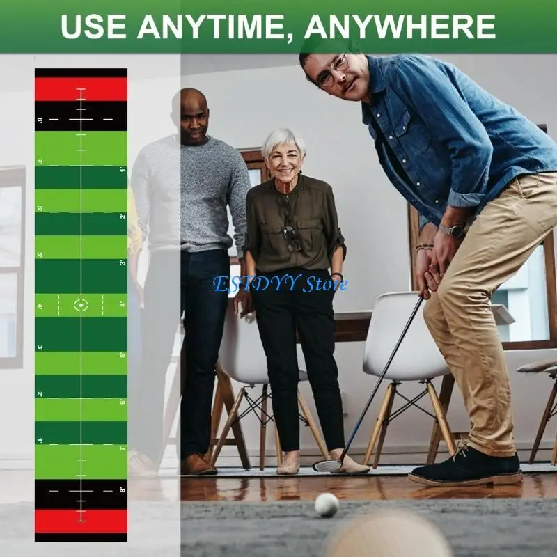 G6DE Golf Putting Green Accessorio per golf Tappetino per golf Tappetino per pratica da golf per interni, Tappetino per golf per