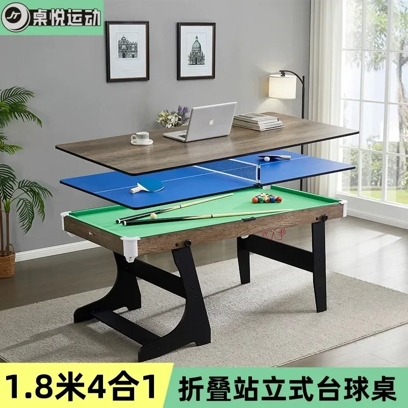 

Billiards table tennis table Household foldable adult children's desk