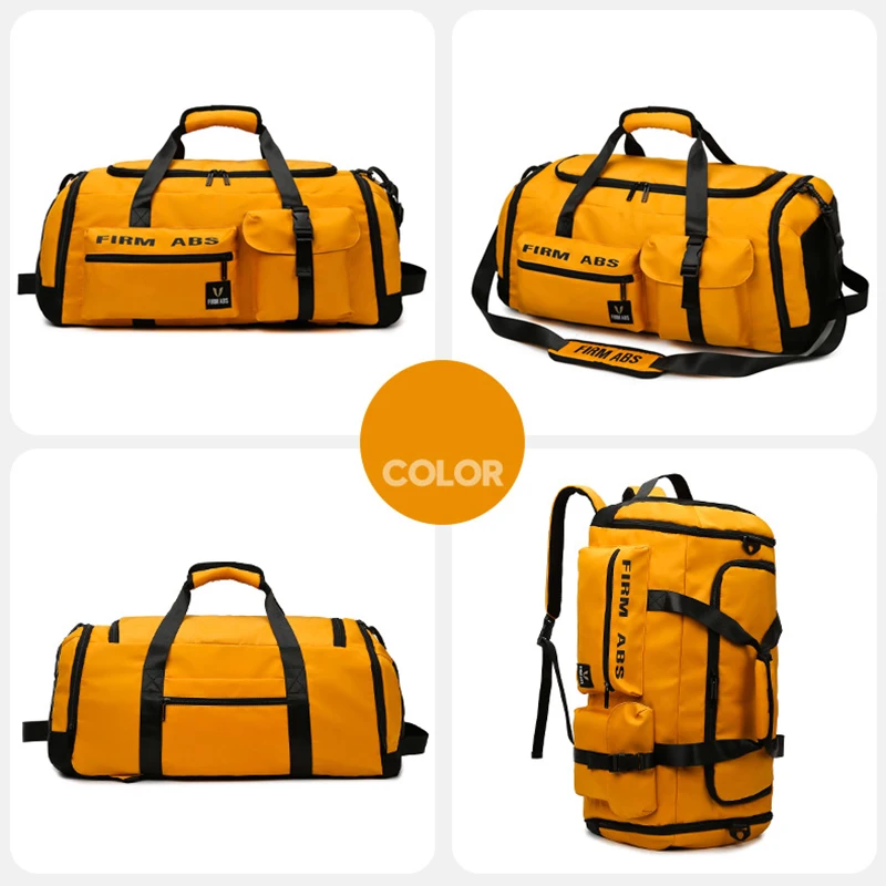 Imagem -06 - Mochila de Grande Capacidade para Homens e Mulheres Bolsa de Ginástica Bolsa de Bagagem de Viagem Ombro Grande Bolsa de Calçados Esportivos