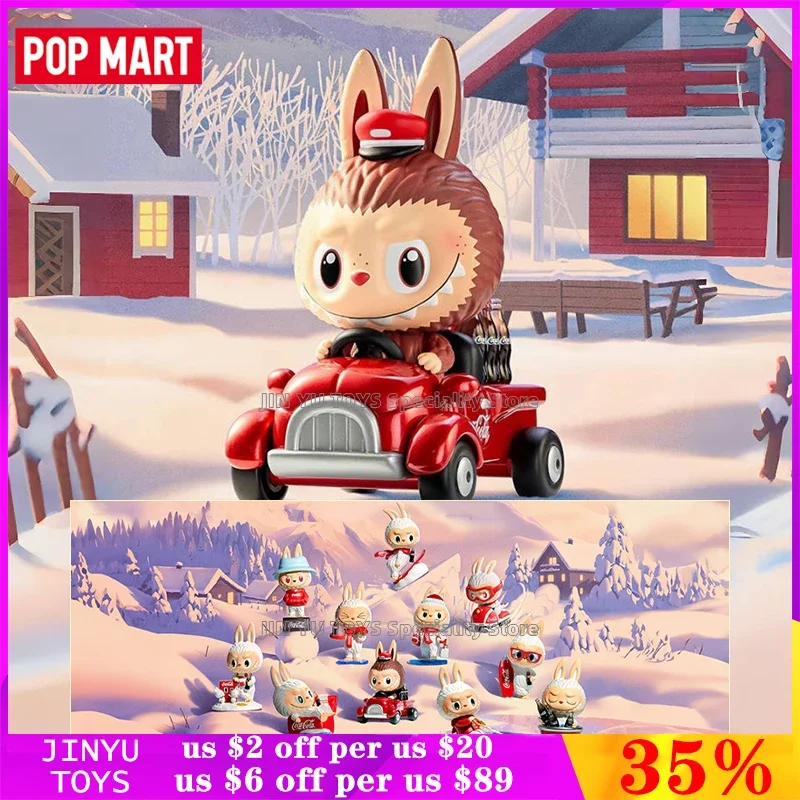 

POP MART THE MONSTERS COCA-COLA Series Blind Box Cute Anime Action Figure Desktop Ornaments Trendy Toys Birthday Surprises Gifts