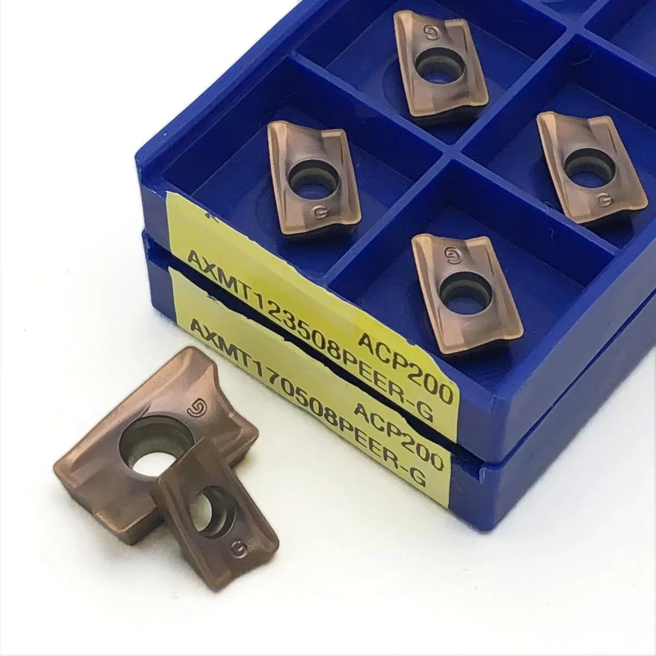 하이 퀄리티 CNC 밀링 절삭 공구, AXMT123508PEER G ACP200 AXMT170508PEER G ACP200 100% 정품