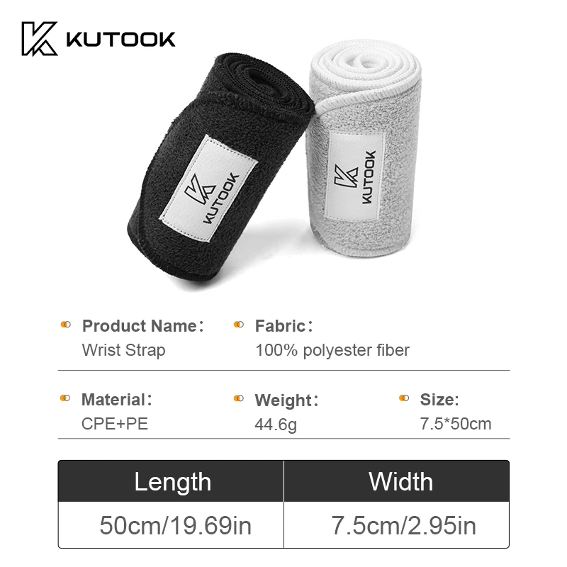 KUTOOK 1PC Wrist Protector Straps Weight Light Sports Gym Wristbands Hand Bandage Training Wrist Support Fitness Lifting Straps