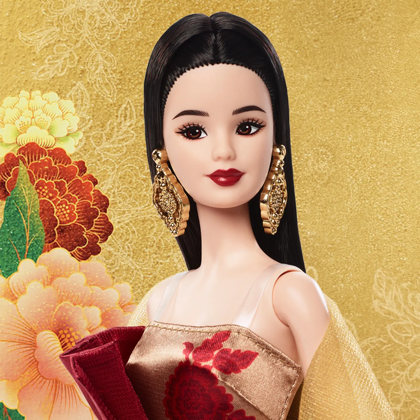 

Barbie 2026 Chinese New Year Bing Hui Lan Fang Doll Mackie Face Mold Adult Collectible Limited Edition Gift Box For Collectors