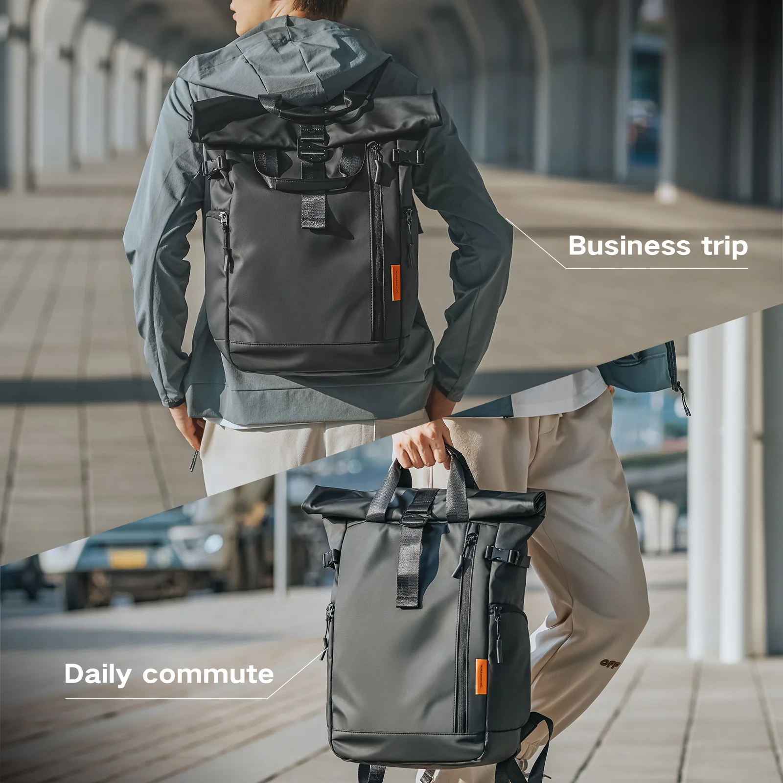 Men Backpack Waterproof  WomenTravel Expandable Large 15.6 In Laptop Bag Mochilas Urban Backpacks Men