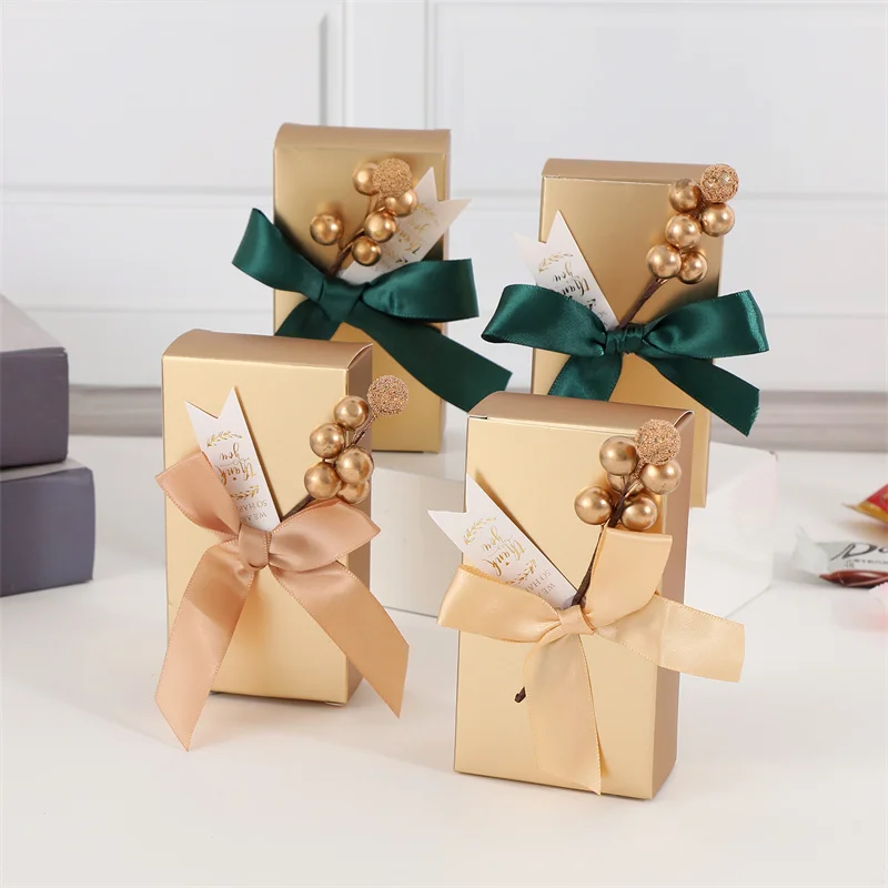 

Gift Box Solid Color Candle Boxes DIY Chocolate Candy Paper Packaging Wedding Gifts for Guests Baby Shower Christmas Party Favor