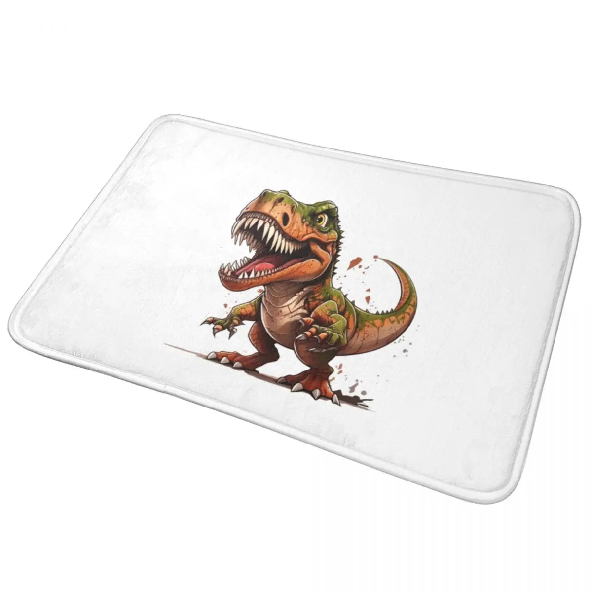 St Patricks Day Trex Stickers Doormat Non-slip Super Absorbent Bath Mats Home Entrance Rugs Kitchen Bedroom Carpet Footpad