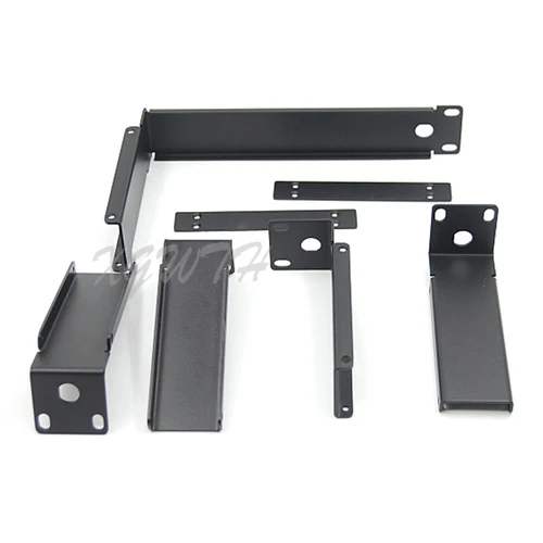 Imagen 2 del producto Kit de soporte de Cable de extensión de antena de montaje en estante de Metal para Shure SLXD4 SLXD4D, sistema de micrófono inalámbrico, receptor inalámbrico