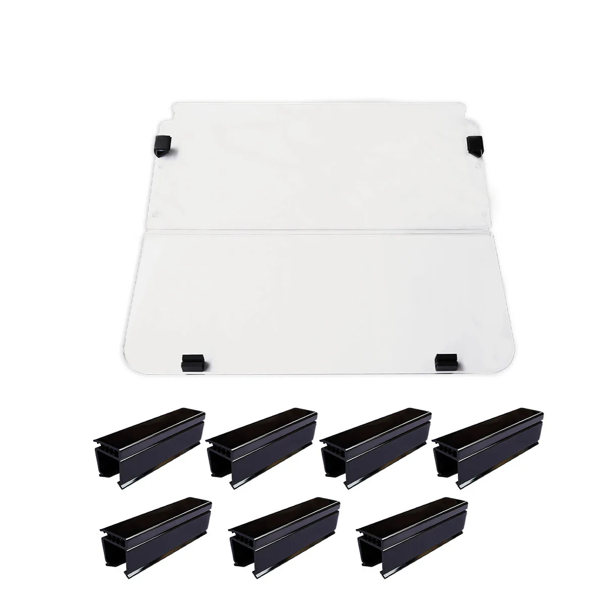 Golf cart windshield acrylic transparent 4mm for 1982- 2000.5