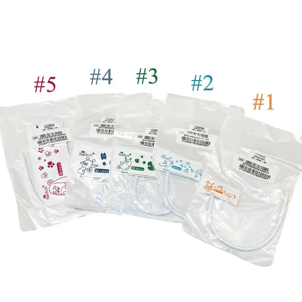 1set-5pcs-pet-cat-dog-suntech-machine-associated-blood-pressure-cuff-blood-pressure-measurement-cuff-measuring-blood-pressure