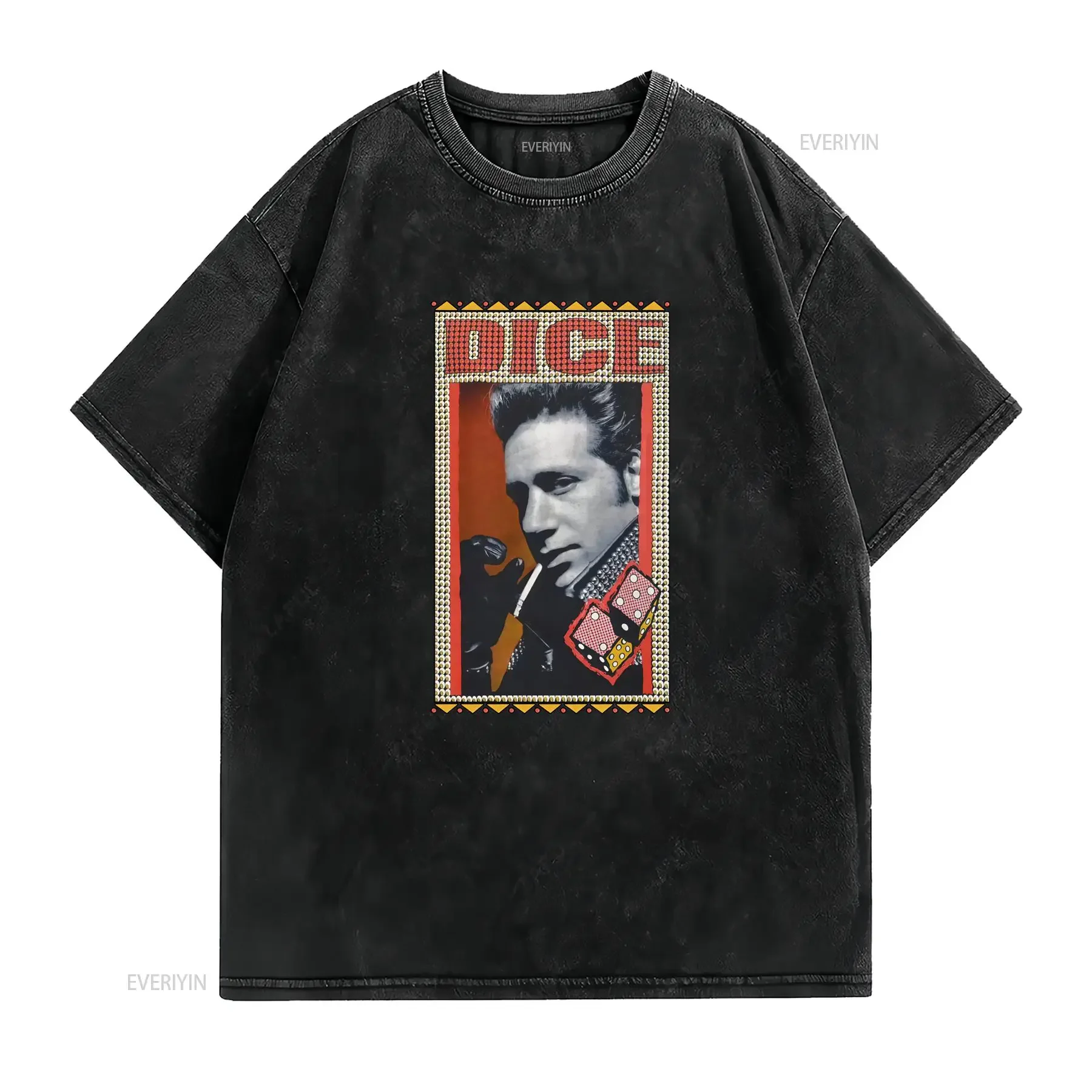 80s Andrew Dice Clay Diceman Rules Stand Up Comedy Tour T Shirt Large long or short sleeves vintage Washed Slightly