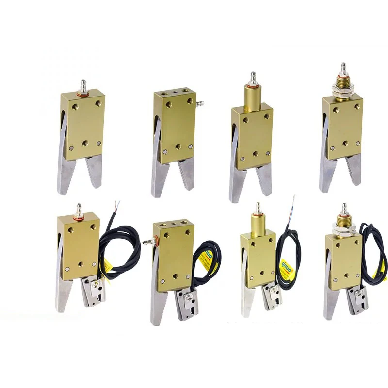 Manipulator Accessories CHK-EM-12-C Star Sensor Nozzle Clip Mini Pneumatic Clamp Robot Gripper for Plastic Injection Molding