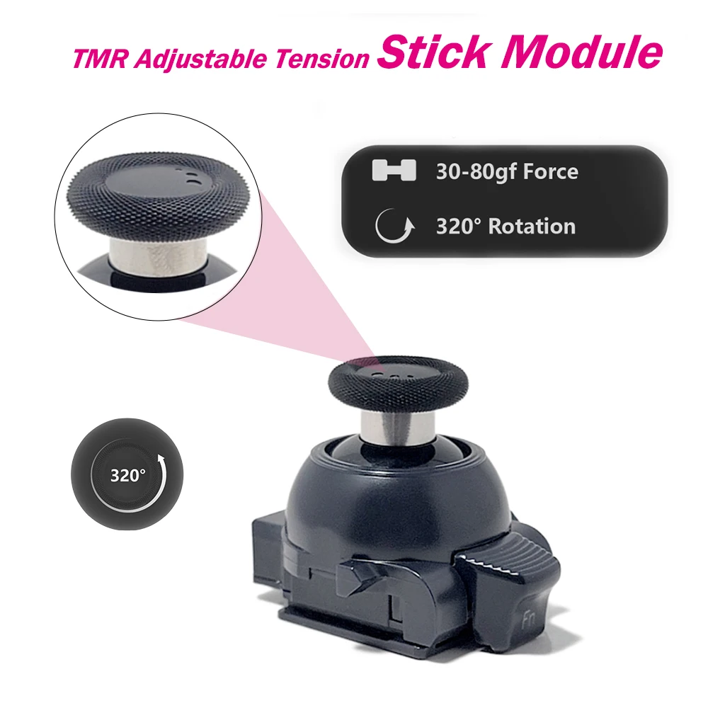 NEU: Für PS5 Edge Spannungsverstellbares Stick-Modul für PS5 Edge Controller, JoyStick-Modul mit eingebautem TMR-Joystick und einstellbarer Dämpfung – Detail 3