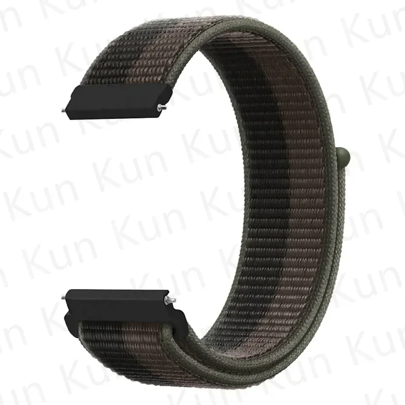 20Mm 22Mm Band Voor Samsung Galaxy Horloge 6/5/4/5pro/4/6 Classic/Active 2 Nylon Lus Sport Armband Huawei Horloge Gt 4-2-2-3 Band
