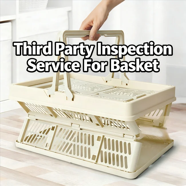 Foldable Basket Inspection Services Third Party Inspection Company Pre-load Inspection Quality Control Electronic Report Global