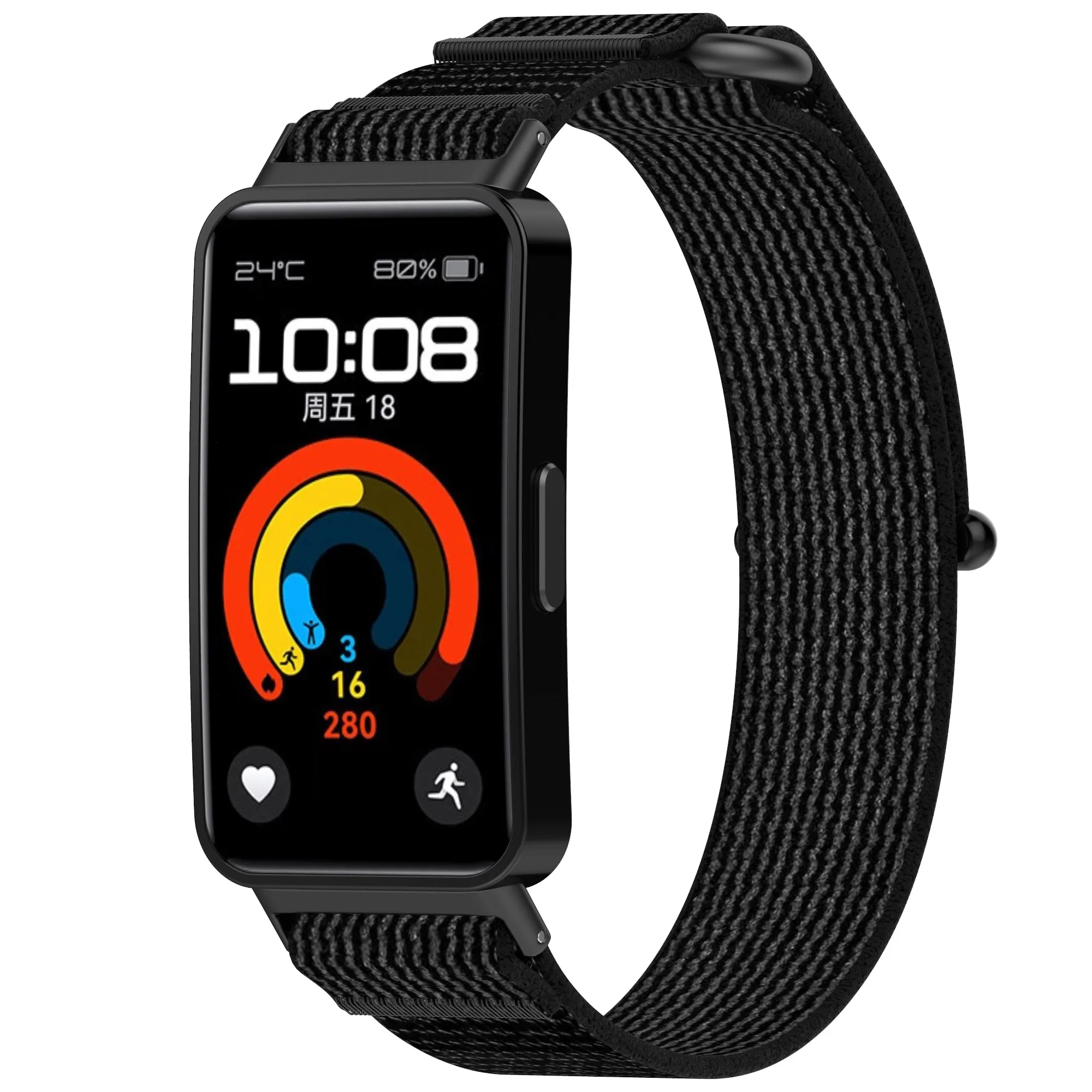 

Петля Trail для Huawei Band 9 8, аксессуары для ремешков, регулируемый браслет, эластичный нейлоновый браслет Correas для Huawei Band9, Band8 Band