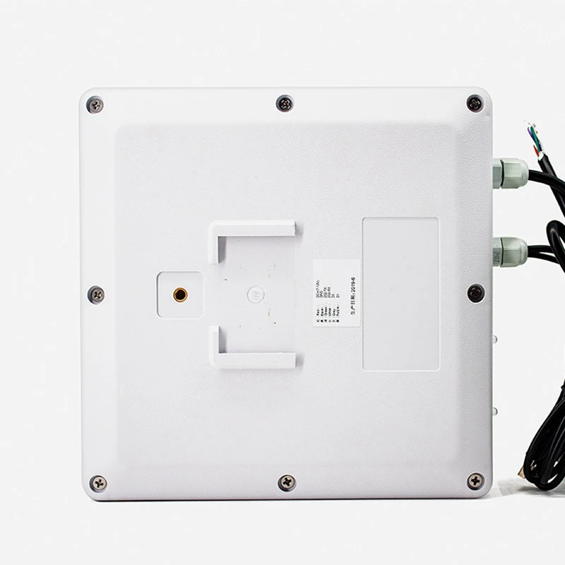0-5M UHF Rfid Reader Long Range Built In 30Dbm Circular Antenna RS232/485 WG26/34 TCP/IP For Vehicle Management