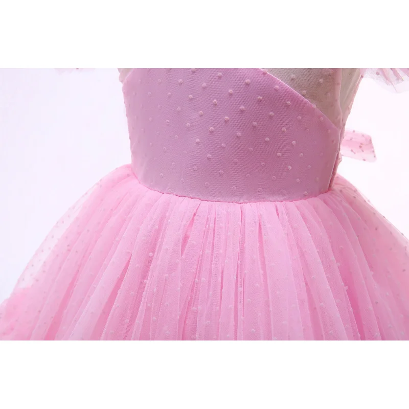 Flower Girl Dresses Elegant Wedding Party Princess Dress Kids Dresses For Girls Fancy Christmas Tulle Tutu Costumes For Children