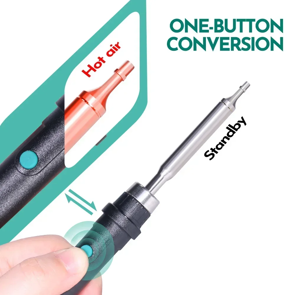 YIHUA 992D-II محطة إعادة تشغيل الهواء الدقيقة مع فوهة هواء 1/2/3/4 مم 210 245 مكواة لحام اختيارية 2 في 1 محطة ديسولديرينغ #3