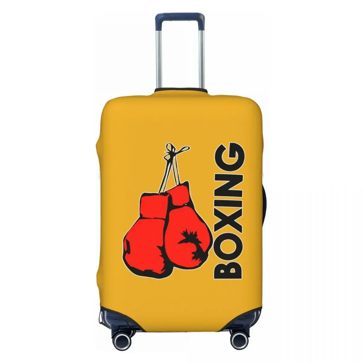 Custom Boxing Gloves Boxer Gift Travel Luggage Cover Dust Proof Suitcase  Protector Fit 18-32 Inch