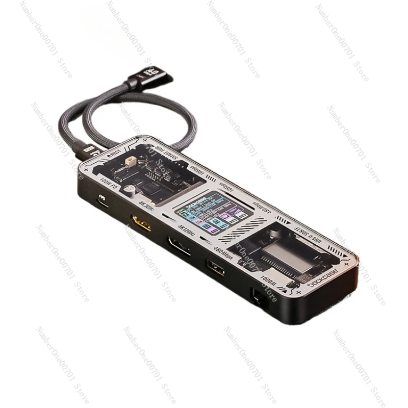 

Docking station typec for macbookpro laptop tablet hdmi screen projection 8K converter