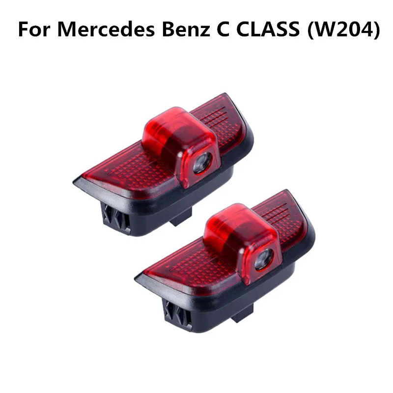 2X LED Car Door Welcome Light Ghost Shadow Lamp accessori per Mercedes Benz W204 classe C 2008 - 2013 C200 C260 C280 C230 C300