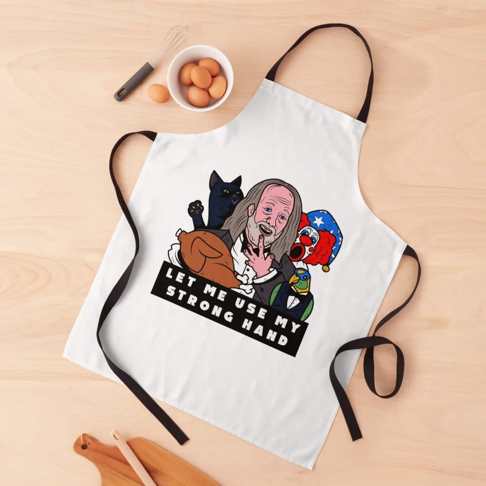 

Strong Hand Scary Movie Funny Horror Apron Kitchen For Women Hairdressing Apron