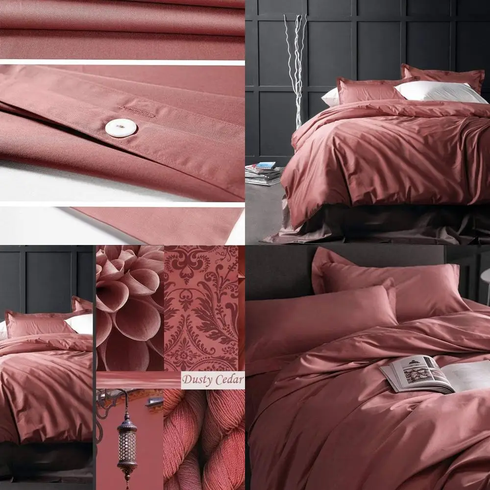 

Роскошный комплект пододеяльников из египетского хлопка из кедра, высокая нить, шелковистое мягкое дышащее постельное белье королевского размера