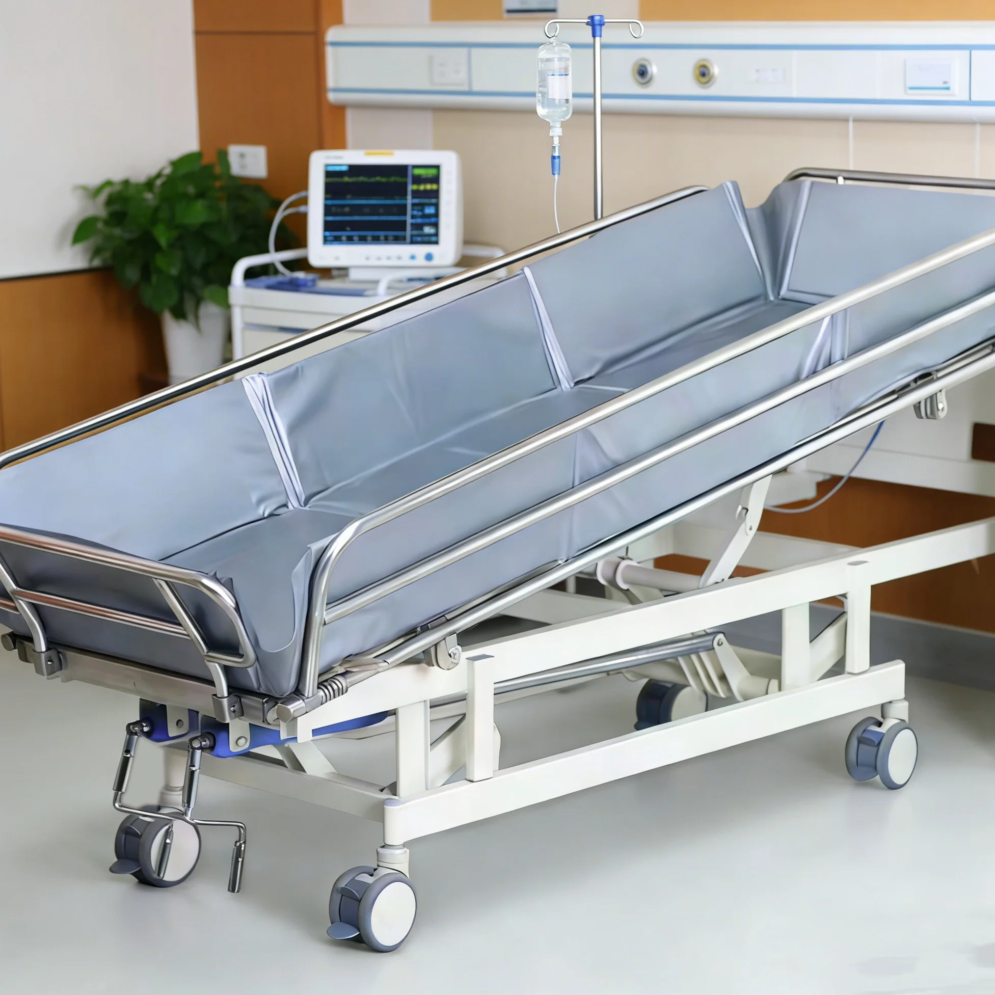 Hospital Bed And Bath Bed, Bath Bed For Disabled Patients And The Elderly, Suitable For Paralyzed Beds And Disabled Peopl