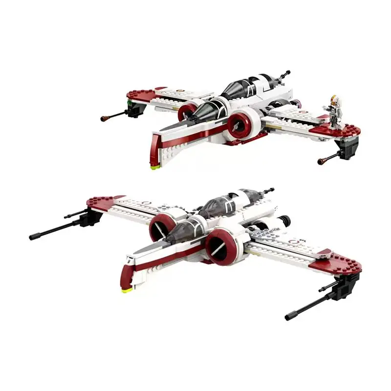 693 PCS New MOC Movie Series Space War ARC-170 Starfighter Creative Educational Children's Toy Holiday Gift