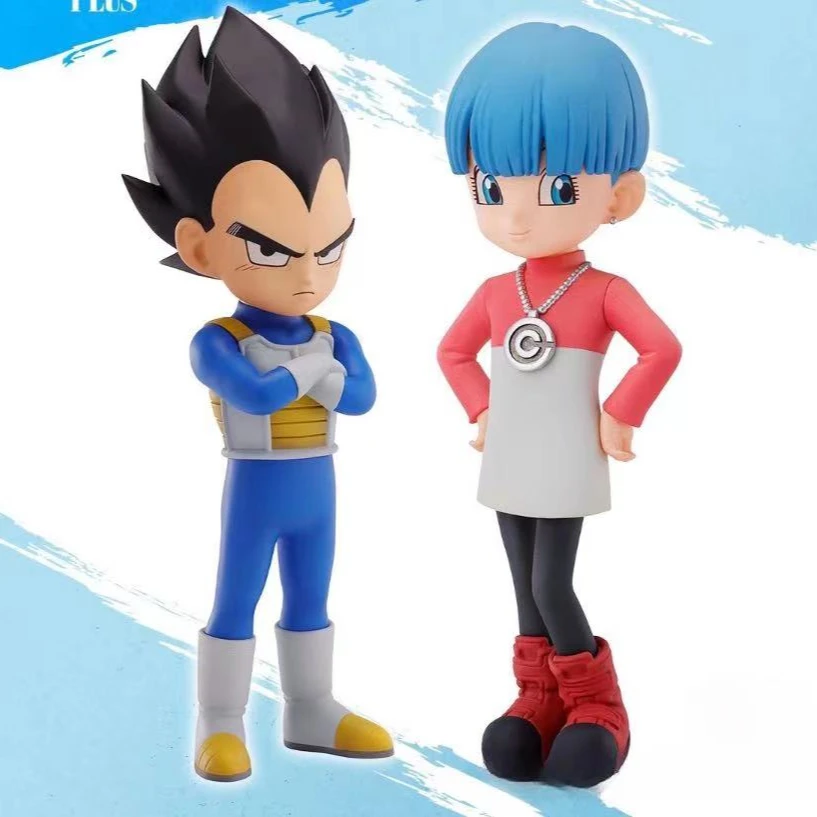 12cm/4.72inch Dragon Ball DAIMA Goku Vegeta Figure Bulma Shin Action Figures Pvc Statue Collection Model Toys Gifts