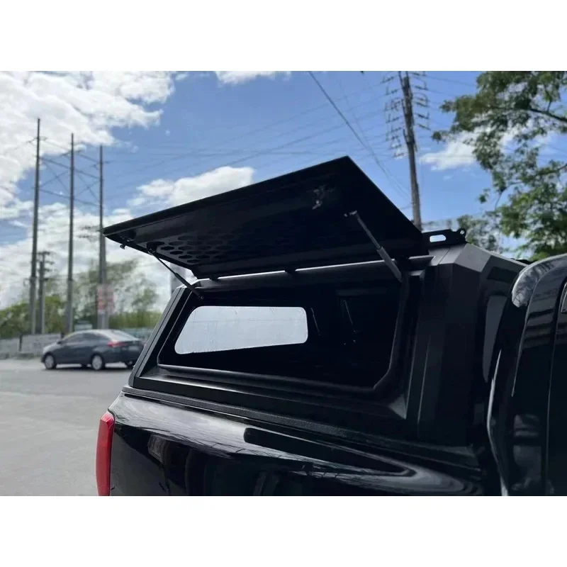KQX 4x4 Accessories Body Kit Canopy for Pickups Galvanized Steel Aluminum Truck Canopy for Rang T9 2023