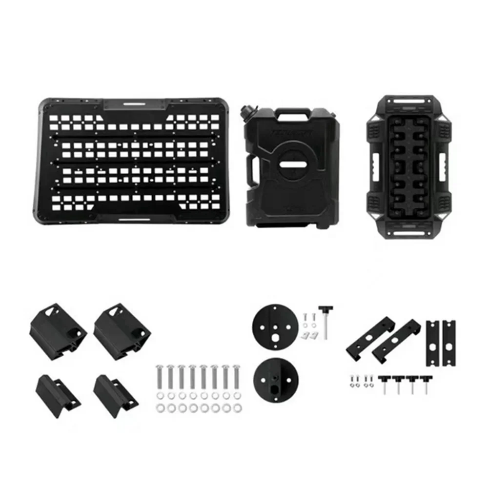 

Car Exterior Accessories Black Rear Multi-functional Window Panel & Fuel Tank & Traction Boards JL Accessories