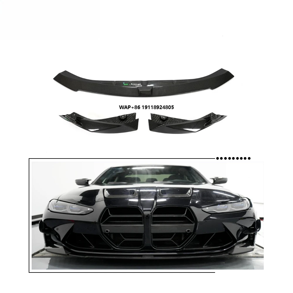 

Dry Carbon Fiber Front Bumper Lip Splitter for B-MW G80 M3 G82 G83 M4 2021-2022