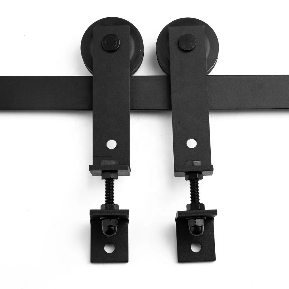 Modern Antique Style Steel Brass Cabinet Trap Barn Door Hardware Durable Easy Screws for Wooden Sliding Barn Doors