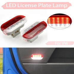 2x Led Door Warning Light Interior Courtesy Welcome Lamp For VW Golf MK3 MK4 Polo Jetta Sharan Vento Touran Skoda Octavia Seat
