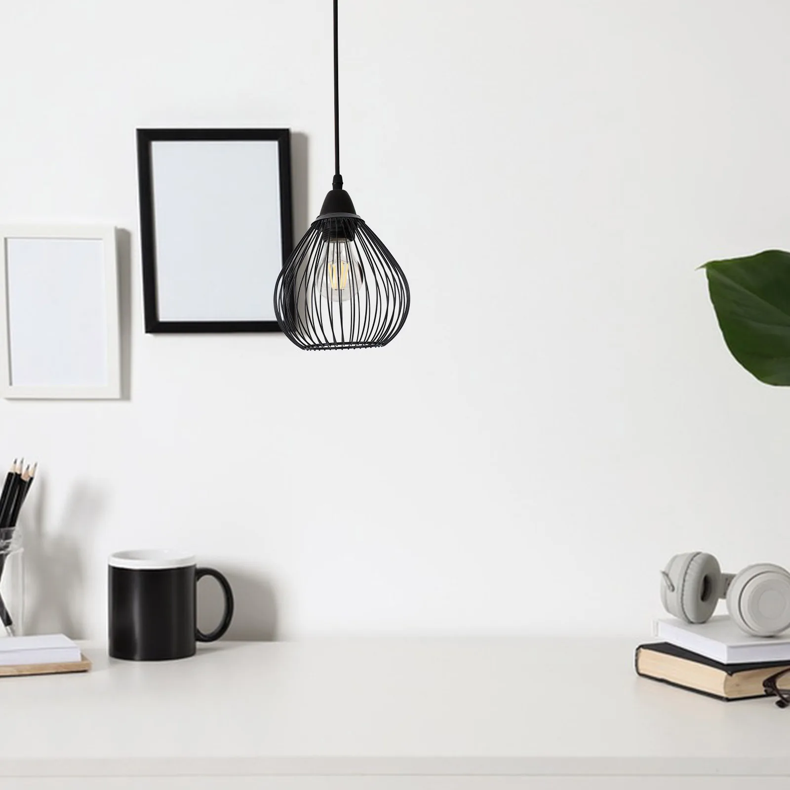 

Retro Iron Lamp Shade Metal Hanging Cover For Pendant Lamp Vintage Ceiling Light Replacement Decorative Mesh Chandelier